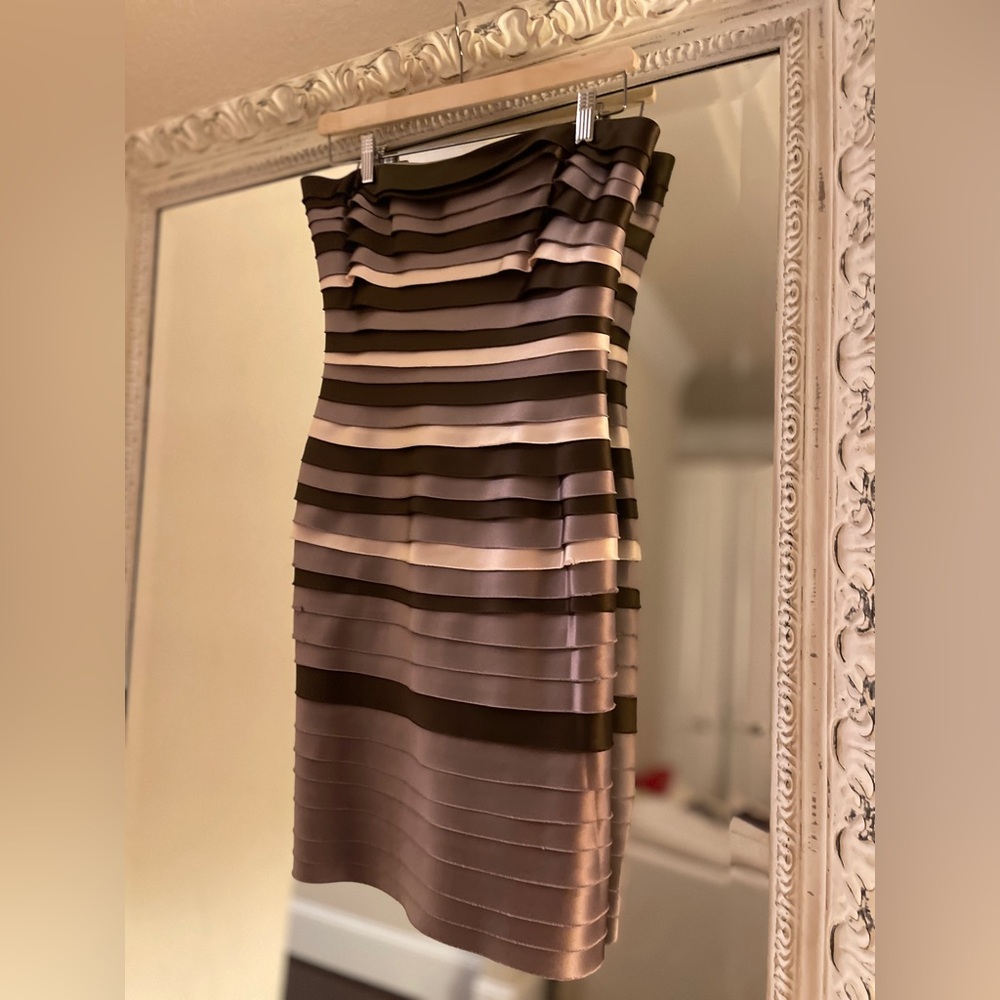 Elegant Striped Dress